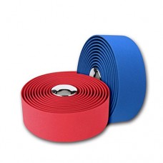 X-ing Road Bike Gel Bar Wrapping Tape Lightest Comfortable Cycling Foam Handlebar Grips Tape Colorful Replacement Tapes for Handles - B074FQZWPM